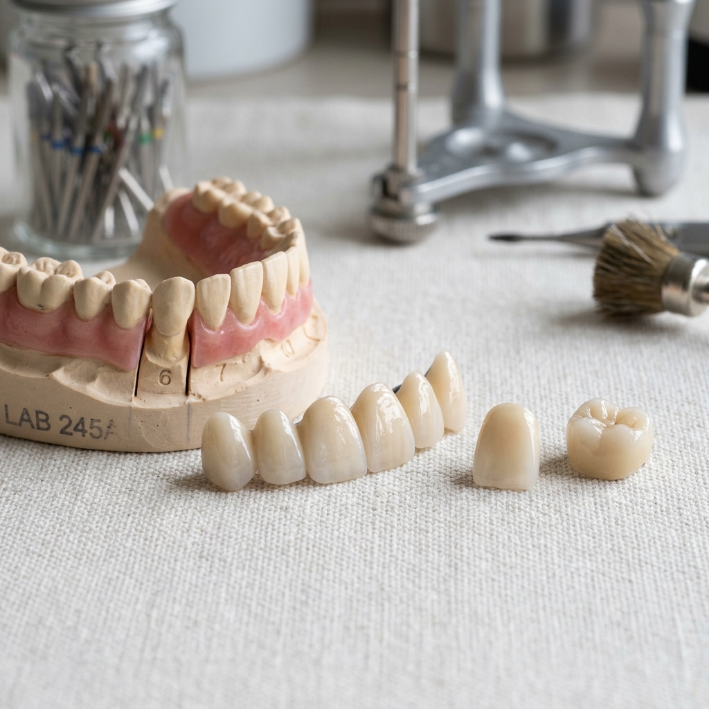 High-Precision Zirconia Crowns & Bridges
